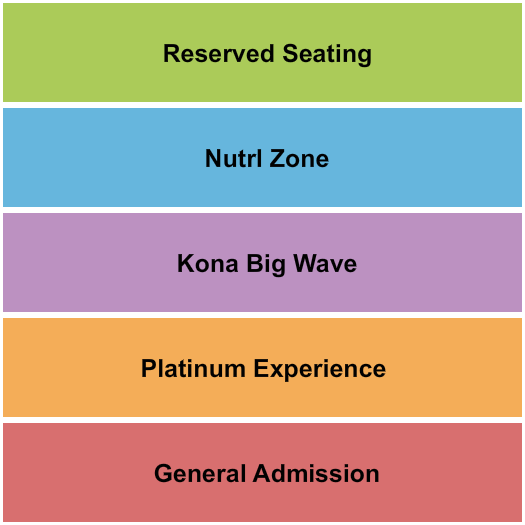 Country Thunder USA Country Thunder Festival Seating Chart